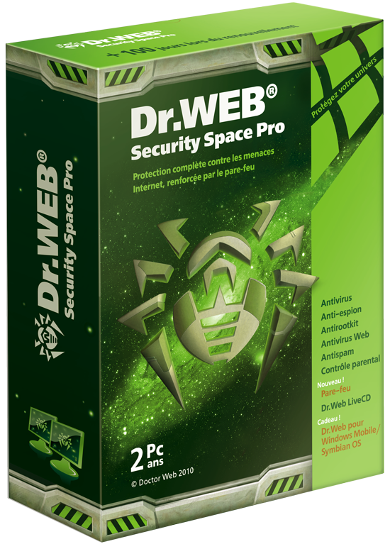  logiciels de protection Dr.Web